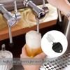 100Pcs Beer Plugs Tap Brush Dustproof Multifunctional Nylon Cleaning Brush