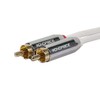 Monoprice Audio Cable - 10 Feet - White | Stereo