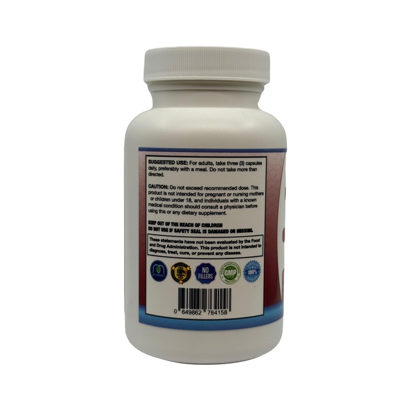 MOJObody Freeze Dried Mangosteen Pericarp Capsules, 1.5 Grams per Serving,