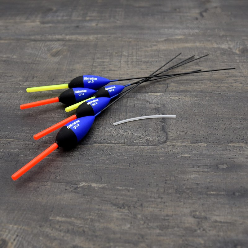 Sbirulino® Set of 5 Fishing Floats with Starlight Holder 4.5mm