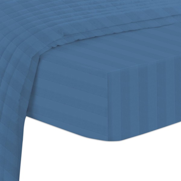Pizuna 100% Cotton Queen Fitted Sheet Only, 300 Thread Count