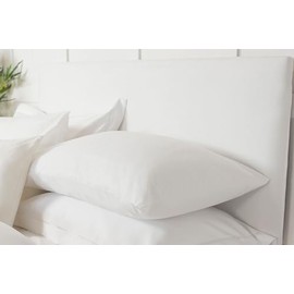 Belledorm Headboard Wrap - Transforms a drab looking Headboard - Luxury Faux Suede - 70cm Height (White, Super King)