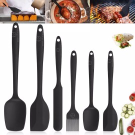 Dolores Utensilios Espátula De Cocina De Silicona Antiadherente 6pcs