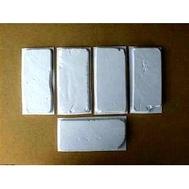 Set of Five 4x8.5 Antique Used Brick Veneer Molds #0923-5