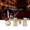 Yourelexit® Opera Glasses Binoculars Lorgnette Theater Optical Glasses Mini Compact