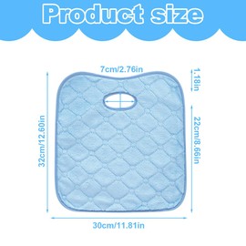 OUDQFCJ Pack of 2 Children's Car Seat Pads, Baby Car Seat Protector, Universal Car Seat Protector, Protector Pad for Potty Training, Suitable Seat Protector, Car Seat for Toddlers