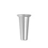 Home 3583726 Plastic Cemetery Vase, Silver, 18.5 cm