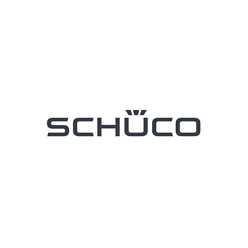 SCHÜCO - Water Slot Caps, Black, Pack of 25
