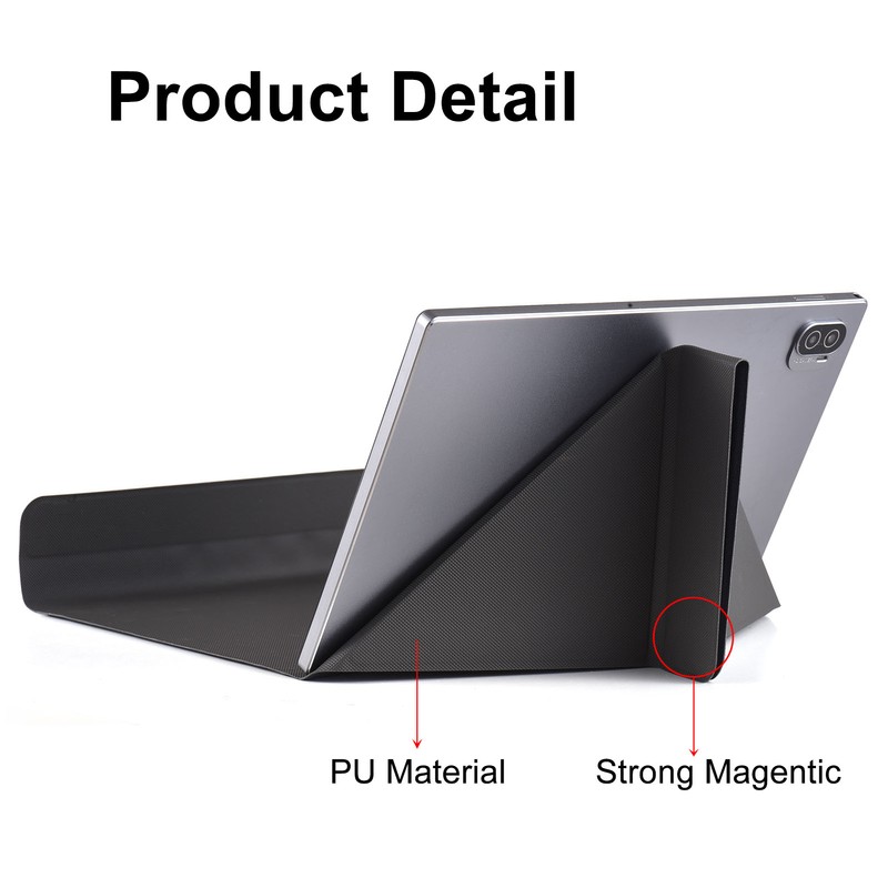 Tablet Case Universal Portable Magnetic Suction PU Leather 10.1in Tablet