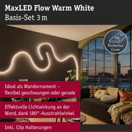 Paulmann 70963 MaxLED Flow Base Set 3 m Warm White 37 Watt