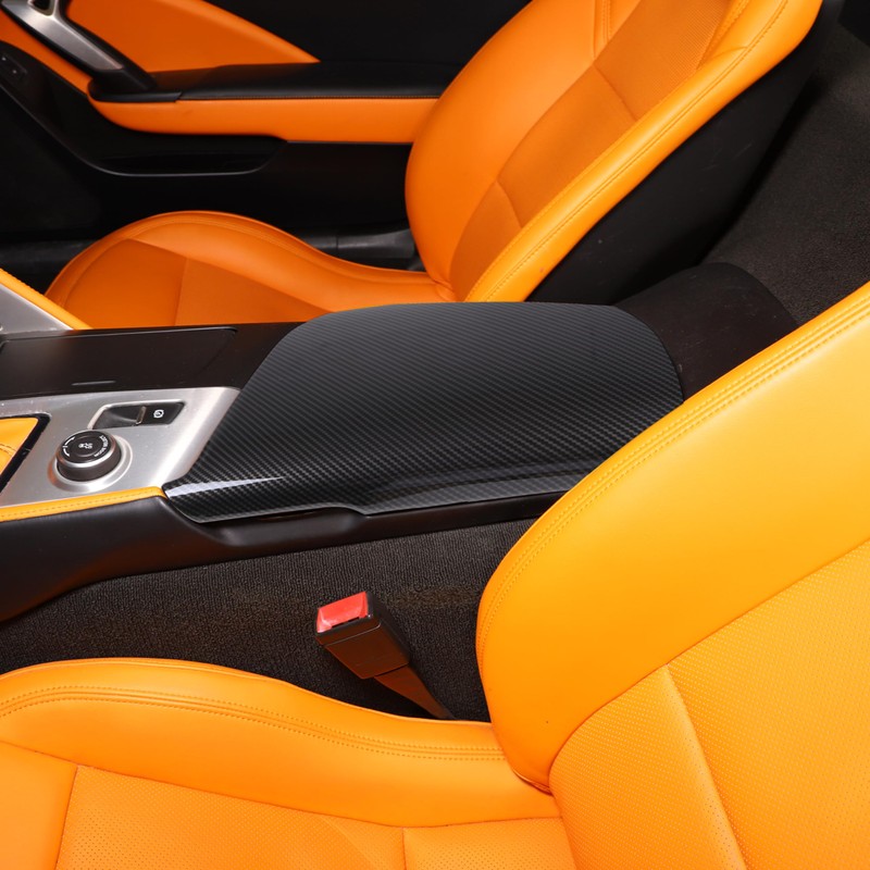 Center Console Armrest Cover for Chevy Corvette C7 2014-2019, Armrest