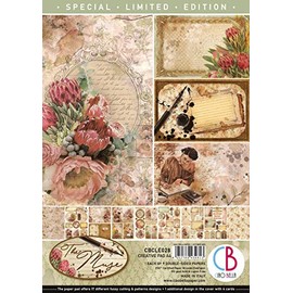 Ciao Bella A4 Paper Pad 9 Pack The Muse - 9 Designs Per