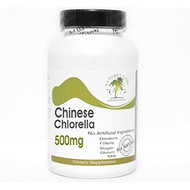 Naturetition Supplements Chinese Chlorella 500mg ~ 100 Capsules - No Additives