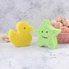 HOMSFOU Baby Bath Sponge, Skin Friendly Bath Scrubber for Newborn