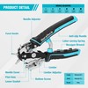 DURATECH Leather Hole Punch, Heavy Duty Belt Hole Punch Plier