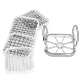 Apple Slicer, 8-Blade Extra Large Apple Corer, 3.9 Inch Heavy Duty Stainless Steel Apple Cutter and Divider