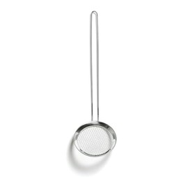 HENDI Frying Spoon with Wire Handle, Dishwasher Safe, for Cooking and Frying, Diameter 125 x (L) 420 mm, Stainless Steel