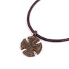 Silver Maltese Cross Necklace - Fighting Knights, Courage and Honor,