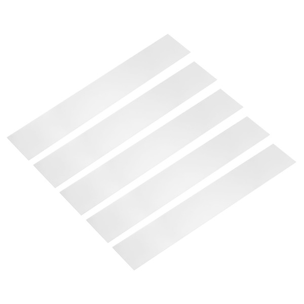 sourcing map 10 Pcs Stainless Steel Strips, 0.008"(0.2mm) Thick 304