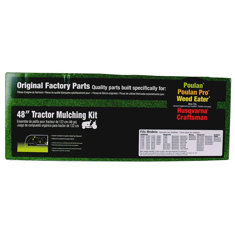 Husqvarna MK48 Mulch Kit with Blades, 48-Inch