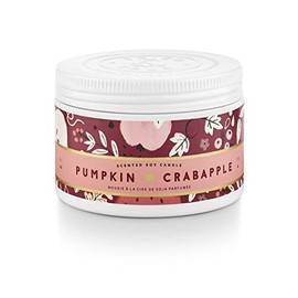 Tried & True Pumpkin Crabapple Small Tin Candle, 4.1 oz.