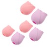BESTYASH Protector De Brochas De Maquillaje De Silicona 6 Piezas