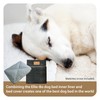 Ellie-Bo Large 36-inch Dog Bed Cover - Black Waterproof
