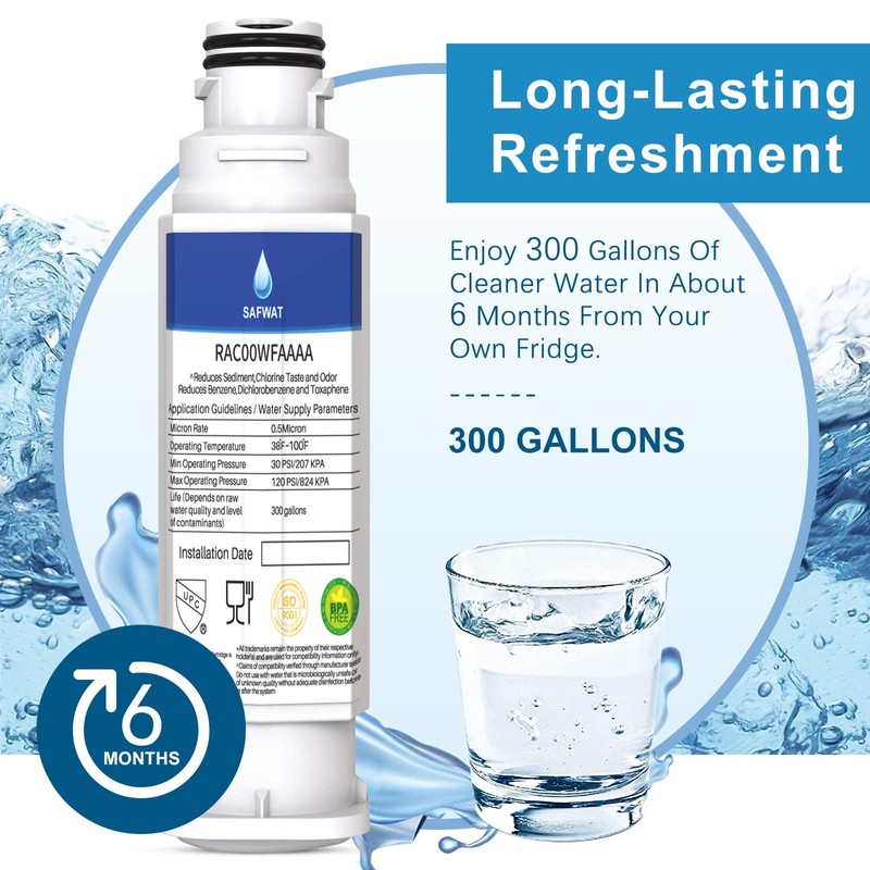 SAFWAT RAC00WFAAAA/DA Water Filter for DRF36C100