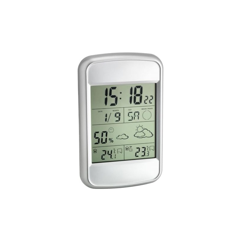 TFA Dostmann Look Wireless Weather Station, Multi-Colour, 9.9 x 16.5
