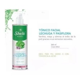 Sheló Nabel Tónico Facial De Lechuga Y Pasiflora + Gel Vitaminado Shelo
