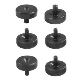 SCUARI 6PCS Car Double Flare Tools,Brake Line Flaring Tool Kit, Car Accessories Steel Adapters for Double Flare Tool,Suitable for 3/16 Inch and 1/4 Inch Outer Diameters Automotive Brake Lines