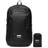 GASTON LUGA Mochila de Viaje Plegable Negro 21L Resistente al