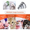 Voarge Pet Collar Protective Collar, Plastic Elizabethan Collar with Breathable