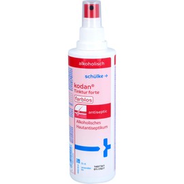 kodan kodan Tinktur forte farblos Hautantiseptikum, 250 ml Lösung
