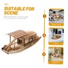 CIYODO Boat Model Decor Stylish Office Boat Decoration for Home