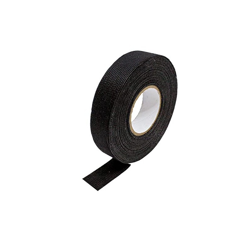 Fabric Tape for Cable Harnesses 19 mm Textile Tape Black