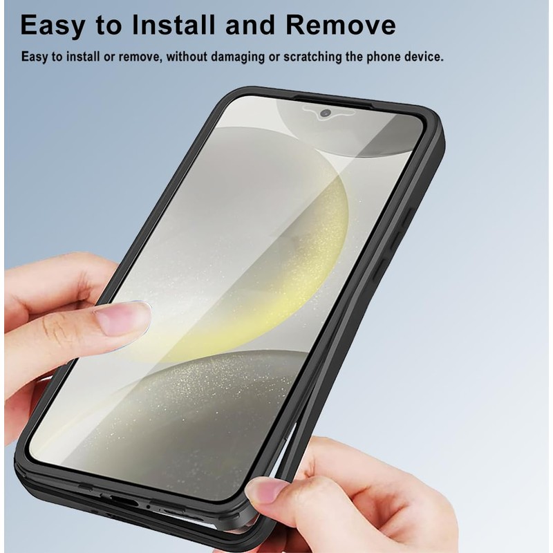 MRRSIWEI for Redmi Note 15 5G Case with Screen Protector.Full