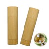 TVETE Lip Balm Containers, Handmade Lip Case, 2 Pieces, 0.2