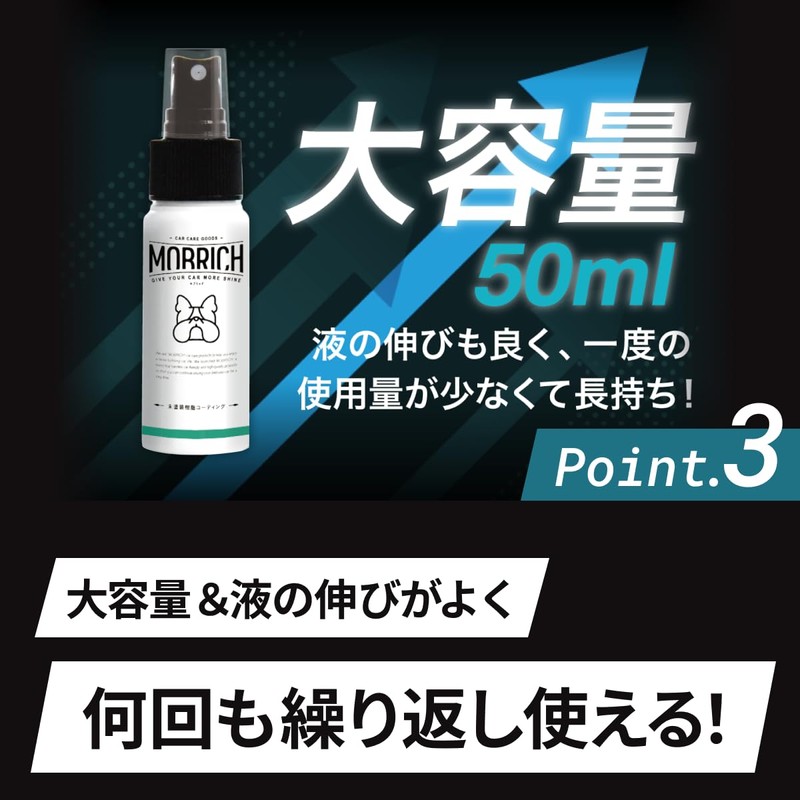 Mobrich, Unpainted Resin Coating, Black Gloss, Glass Coating, Unpainted Resin,