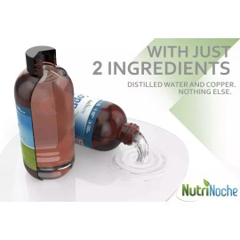 Nutrinoche Pure Crystalline Liquid Copper Supplement - 30 PPM - Colloidal Minera