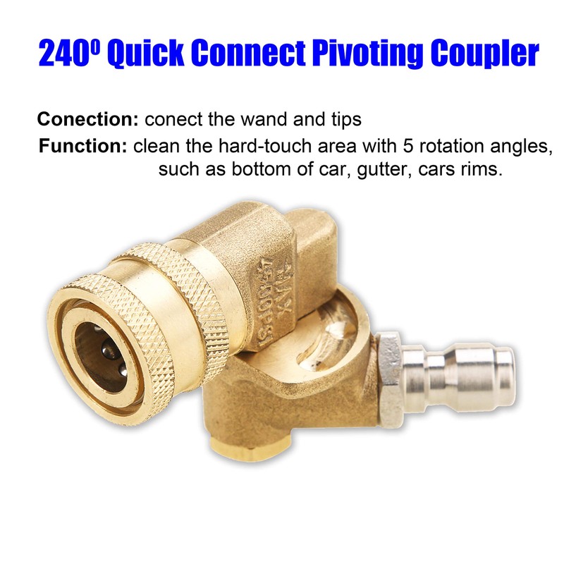 M MINGLE Pressure Washer Accessories Kit, 7 Power Washer Nozzle
