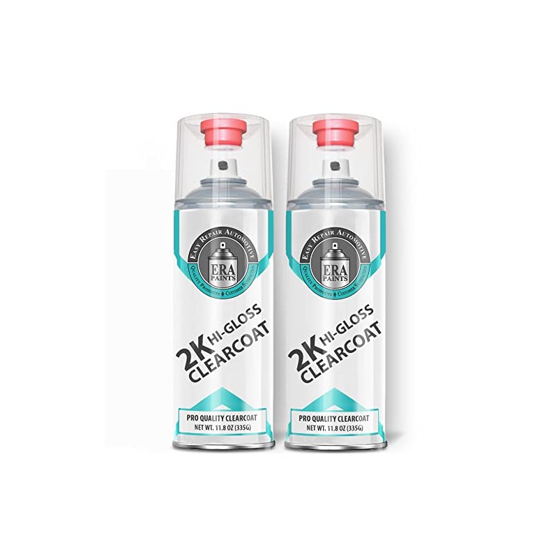 ERA Paints 2K High Gloss Automotive Clear Coat Spray/Aerosol Can