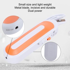 Electric Scissors, Electric Fabric Scissors, Electric Sewing Scissors, Wireless Electric Scissors for Sewing, Sharp Metal Blades, Double Power Supply, Ergonomic Handle