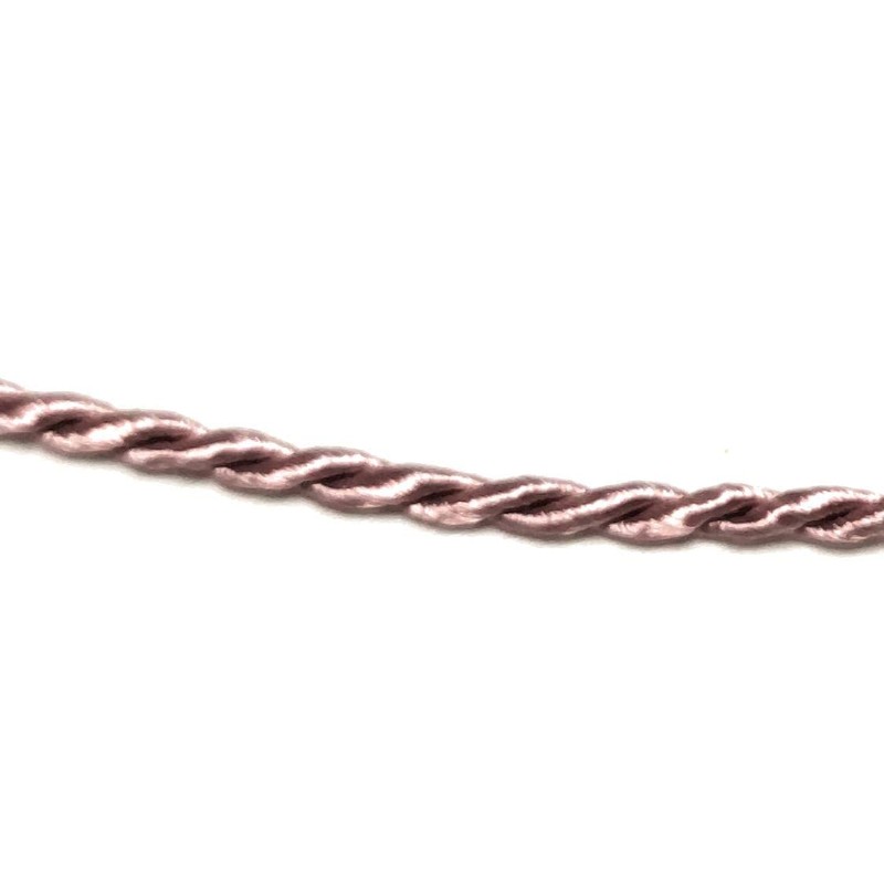 s.dekoda Cord 50 m x 2 mm Dusky Pink Twist