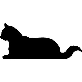 LightningSigns Sitting Cat Car,Camper Van Window Sticker Decals ~2