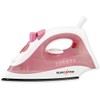EUROSTAR IR334XP Compact Steam Iron w/Steam Burst & Auto-Shut-Off, Pink