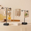 Ouligay Pack of 100 Earring Display Cards Stud Earrings Display