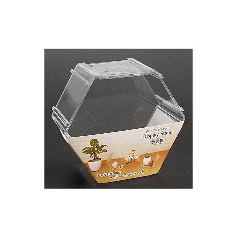 Izumi Kasei Co., Ltd. Display Stand, Hexagonal, 2.4 x 4.7