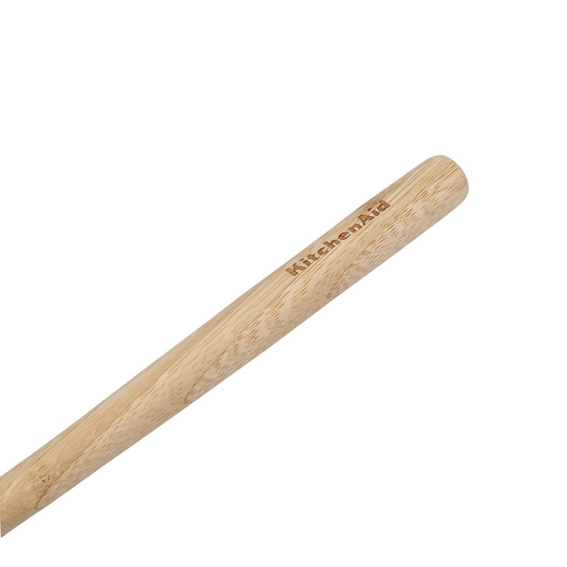 KitchenAid KQG602OHBBE Bamboo Slotted Turner, 32.5 cm