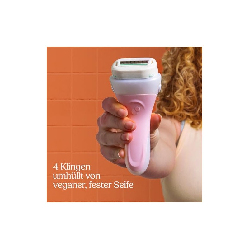 Wilkinson Sword Intuition 2-in-1 Soap and Shave Nourishing Women's Razor,